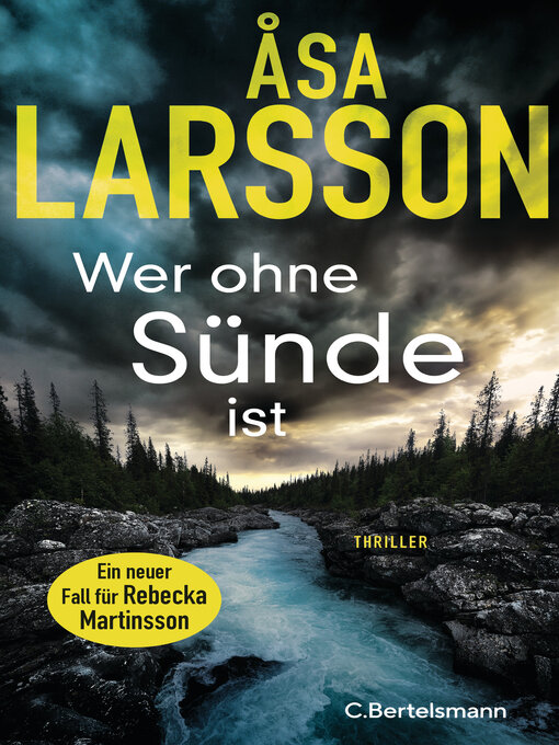 Title details for Wer ohne Sünde ist by Åsa Larsson - Wait list